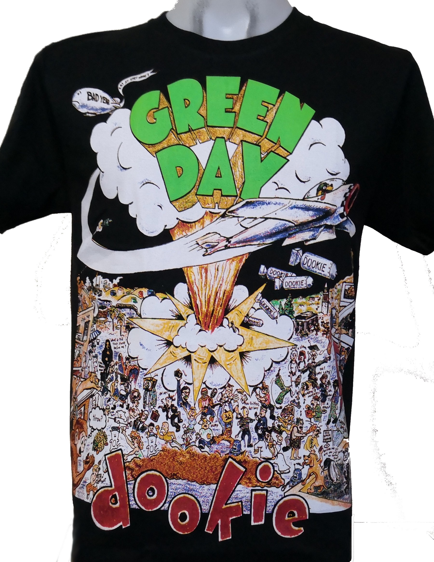 Green Day t-shirt Dookie size S – RoxxBKK