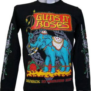 Guns `n` Roses long-sleeved t-shirt Bangkok size XL