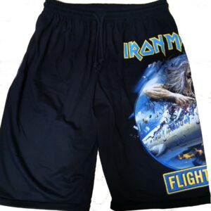 Iron Maiden shorts Flight 666