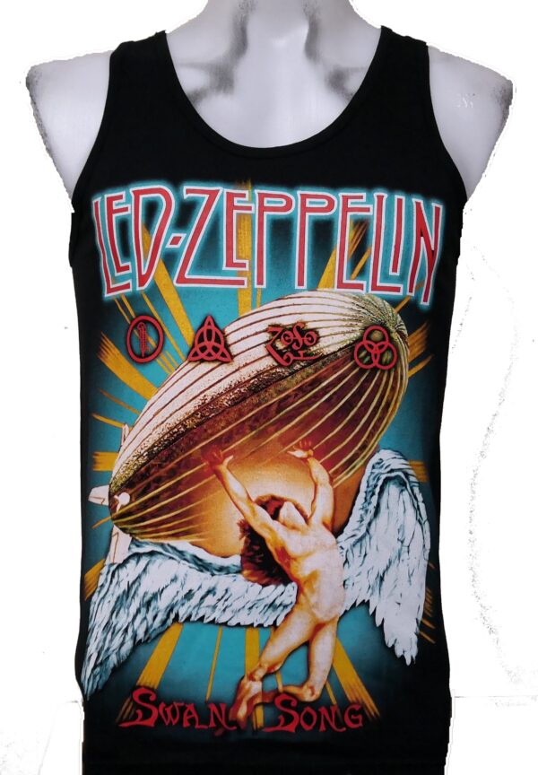 Led Zeppelin tank top Swan Song size XL