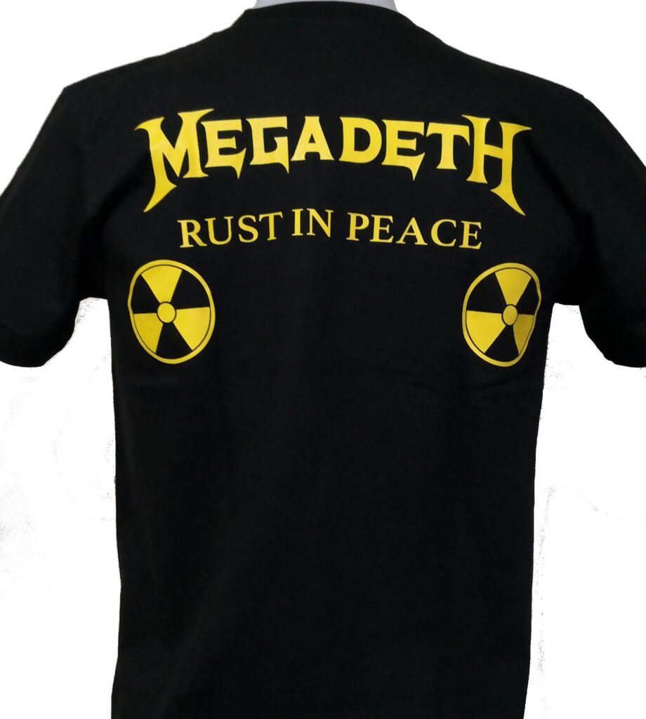 rust in peace tshirt