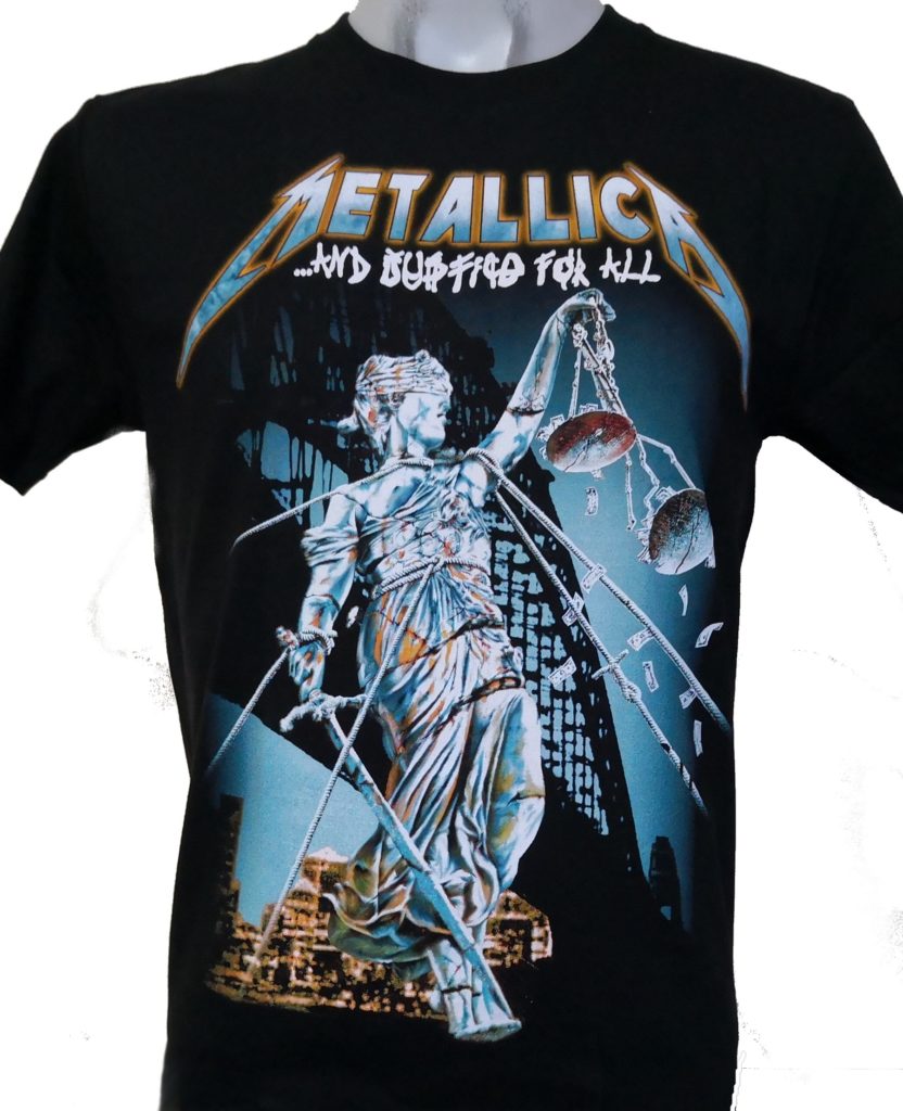 Metallica t-shirt …and Justice for All size XL – RoxxBKK