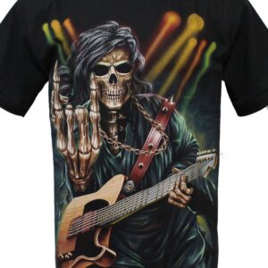 Skull t-shirt size XXL "Glow in the Dark"