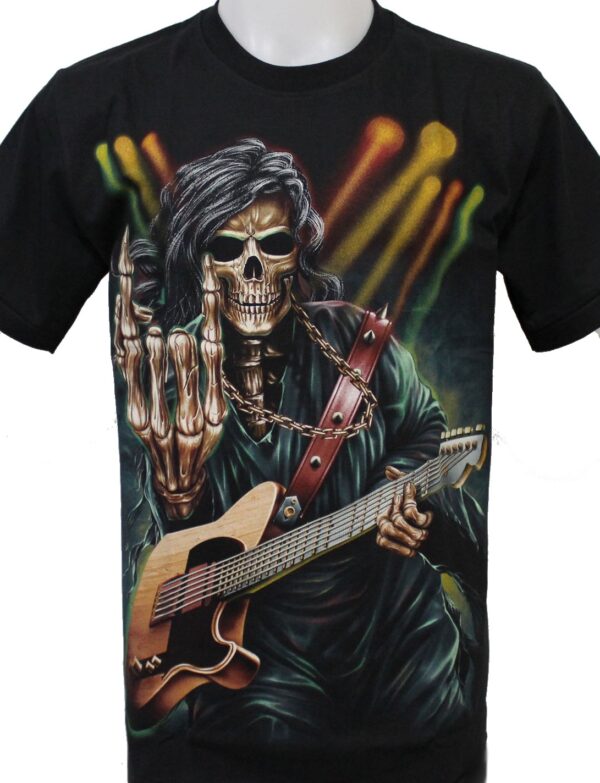 Skull t-shirt size M "Glow in the Dark"