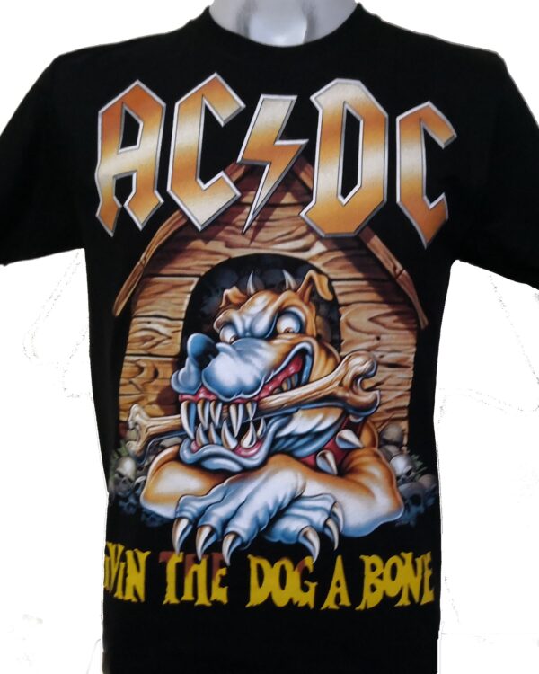AC/DC t-shirt Givin the Dog A Bone size M