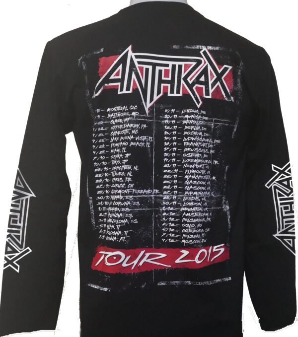 Anthrax long-sleeved t-shirt size S - Image 2