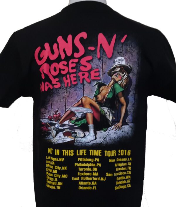 Guns `n` Roses t-shirt Not in This Life Time size L - Image 3
