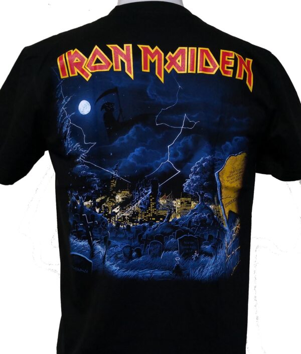 Iron Maiden t-shirt Live After Death size XL - Image 3