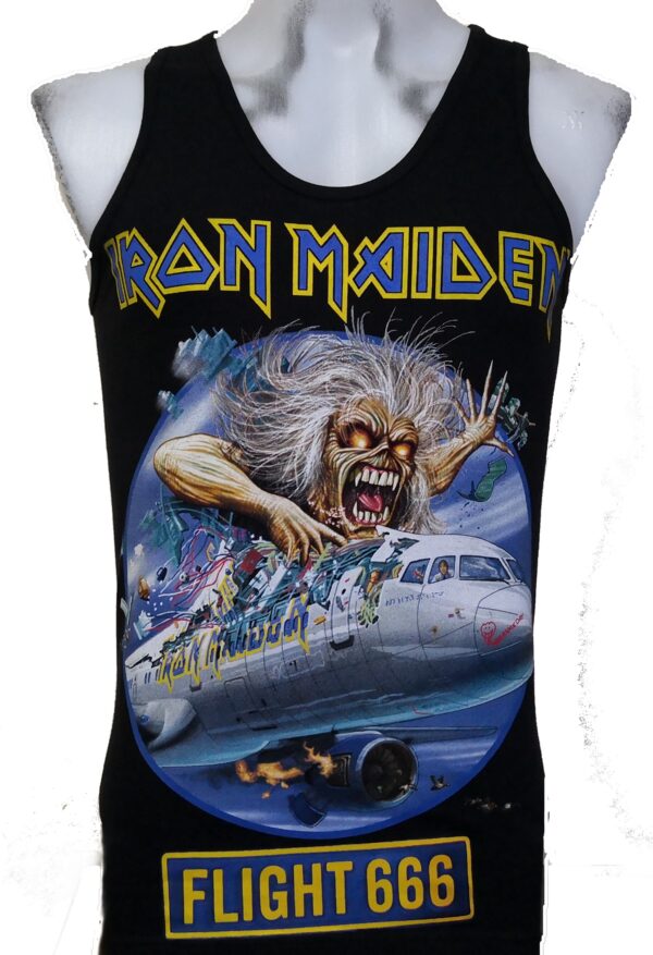 Iron Maiden tank top Flight 666 size M