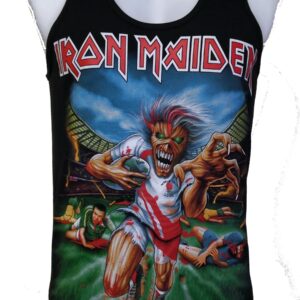 Iron Maiden tank top Somewhere Back in Time size XL