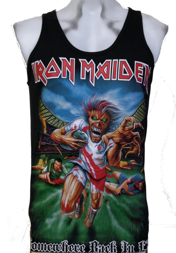 Iron Maiden tank top Somewhere Back in LA size M
