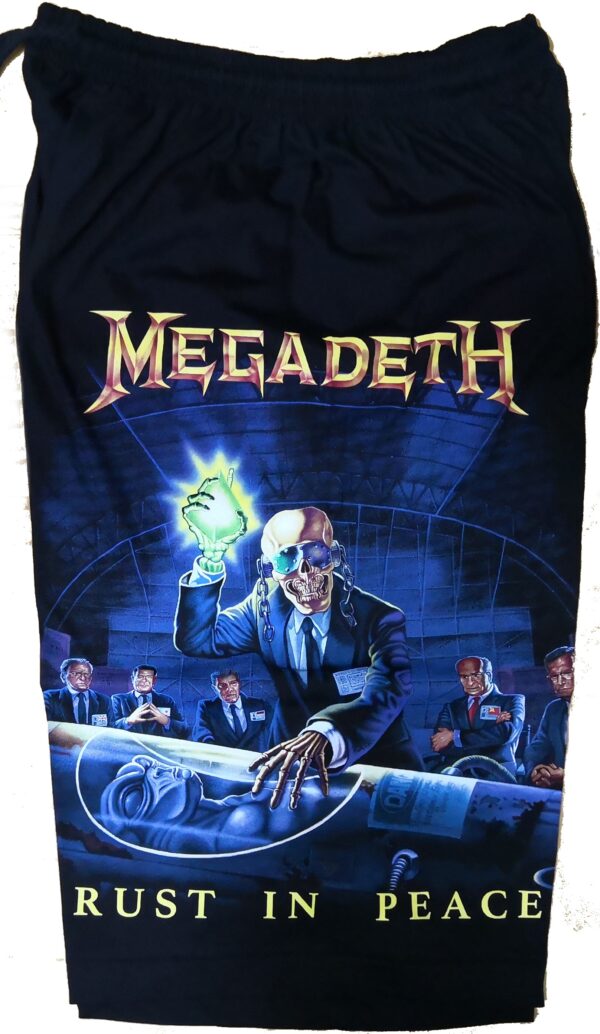 Megadeth shorts Rust in Peace
