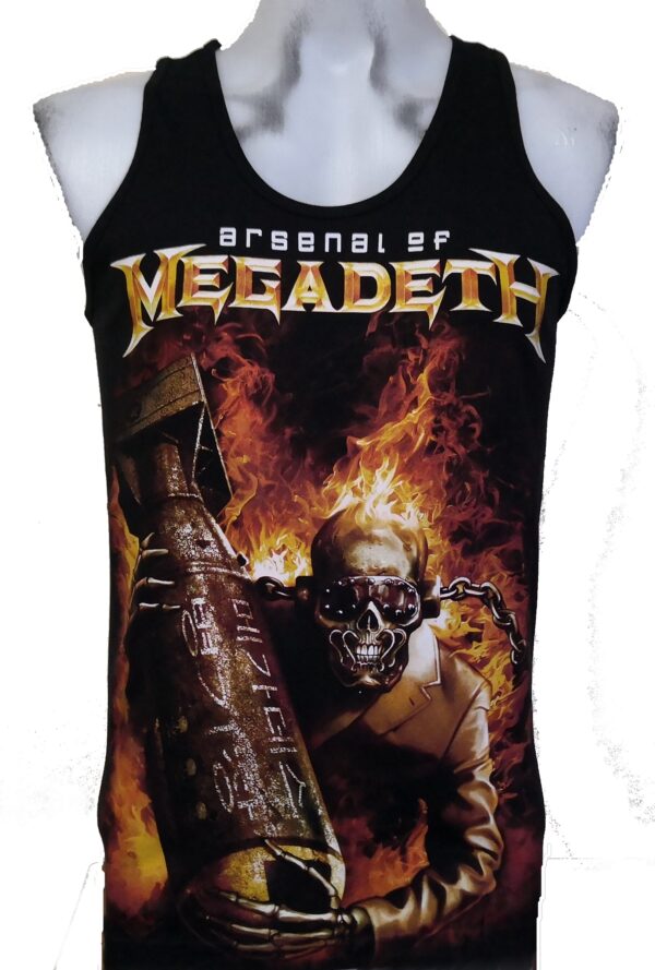 Megadeth tank top Arsenal Of size L