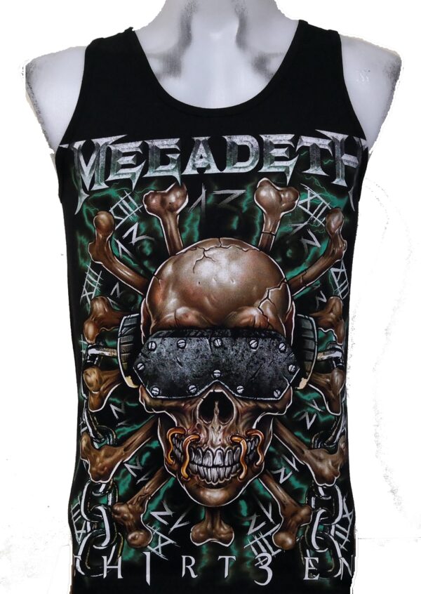 Megadeth tank top Th1rt3en size M