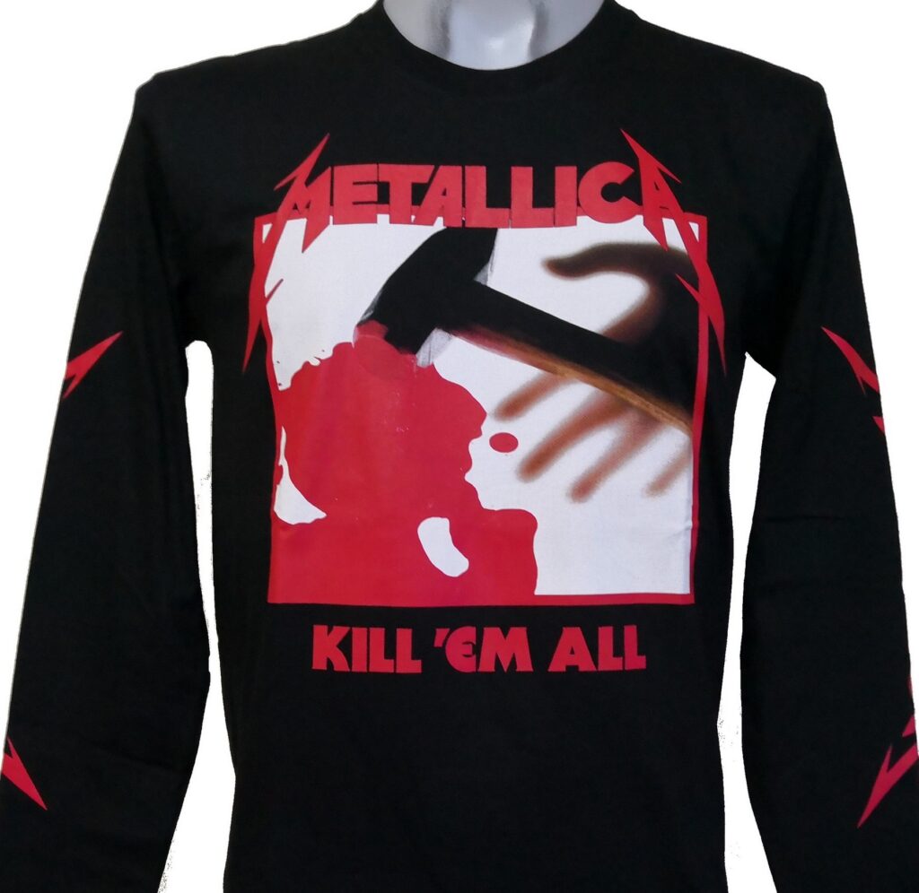 Metallica long-sleeved t-shirt Kill ´em All size XXL – RoxxBKK