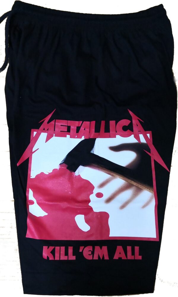 Metallica shorts Kill `em All