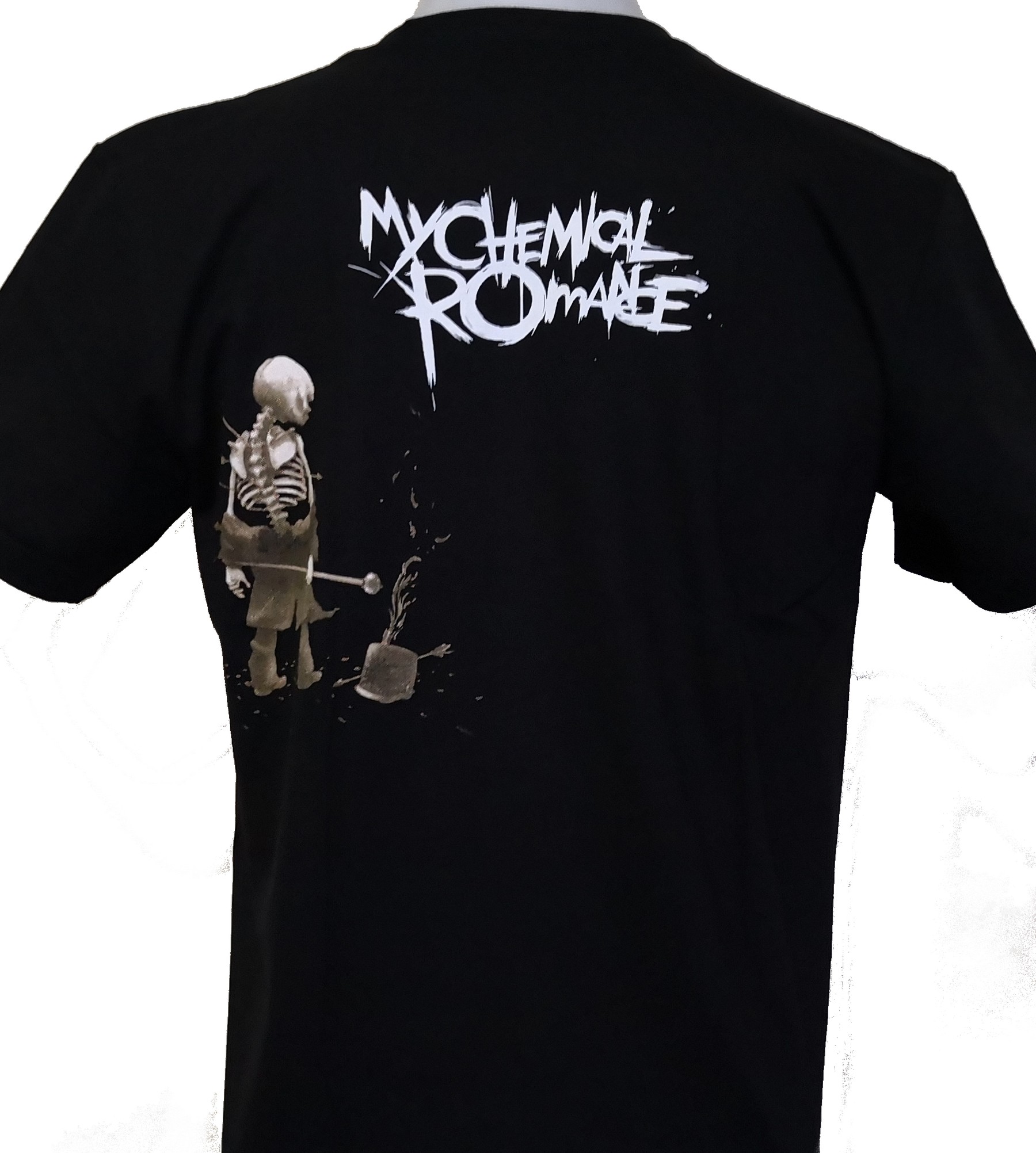 BORN2ROCK Shredded Official My Chemical Romance Merchandise Men's Rockwear  Black Cotton T-Shirt - XXL : : Fashion
