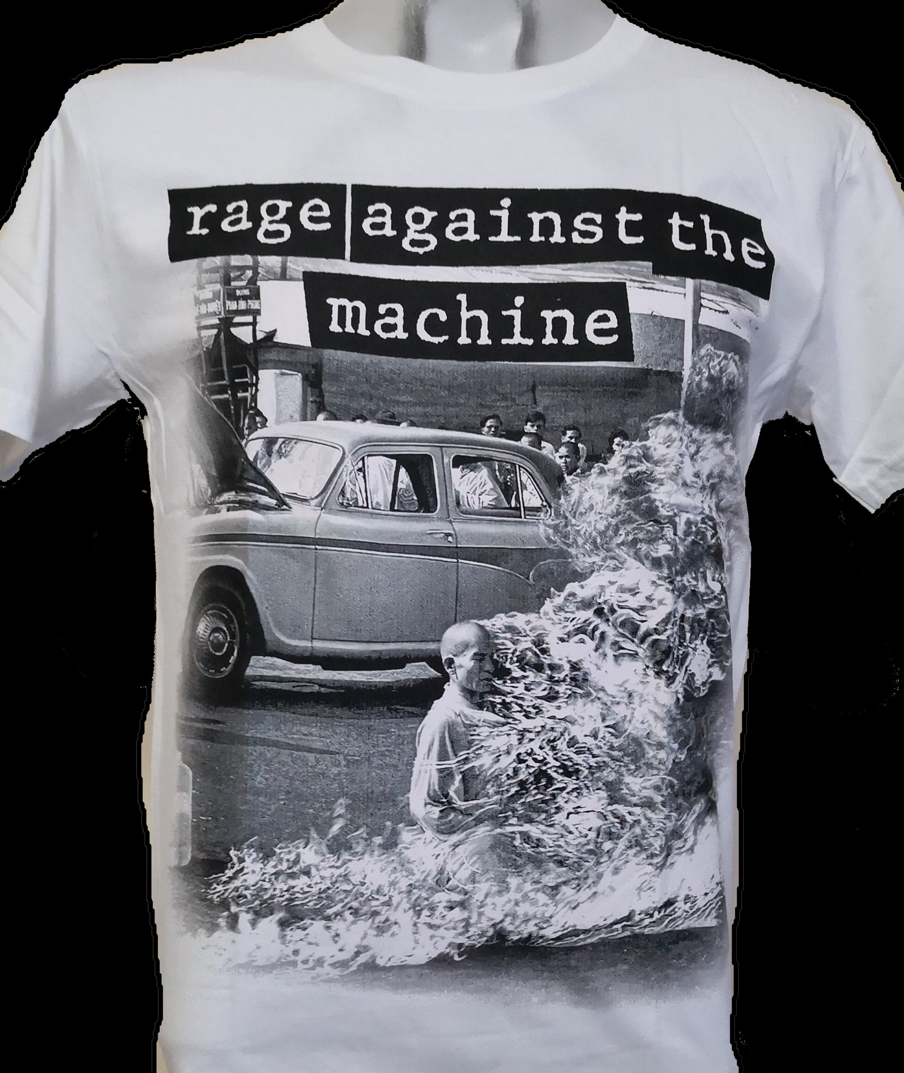 Rage against the machine Tシャツ almamaster.lt