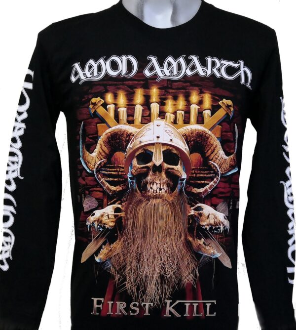 Amon Amarth long-sleeved t-shirt First Kill size XL