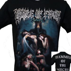 Cradle Of Filth t-shirt Hammer of the Witches size XL