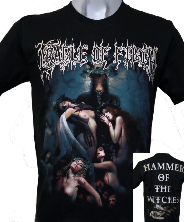 Cradle Of Filth t-shirt Hammer of the Witches size XL