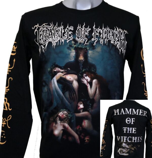 Cradle Of Filth long-sleeved t-shirt Hammer of the Witches size XXXL