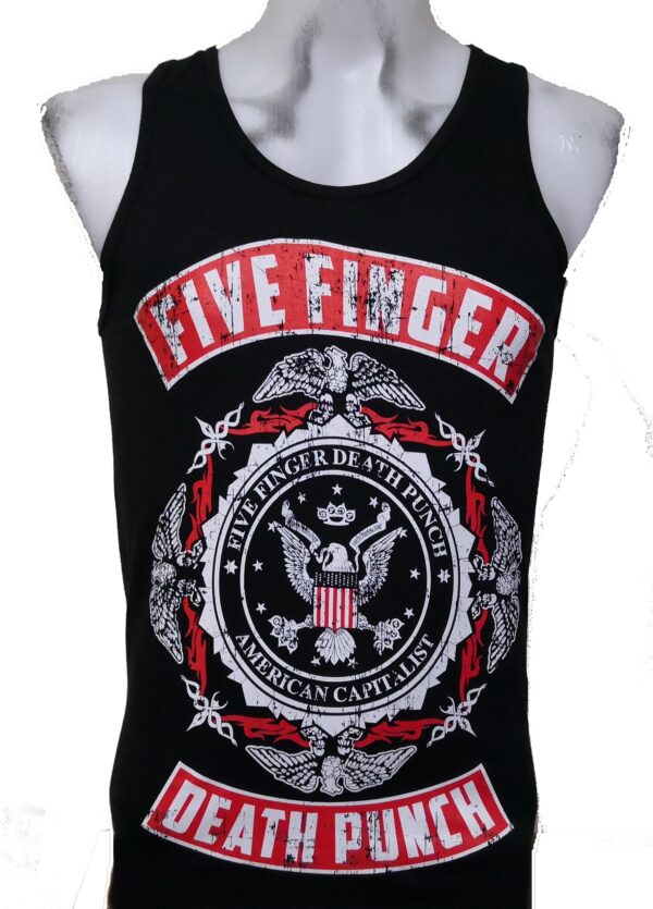 Five Finger Death Punch tank top American Capitalist size L
