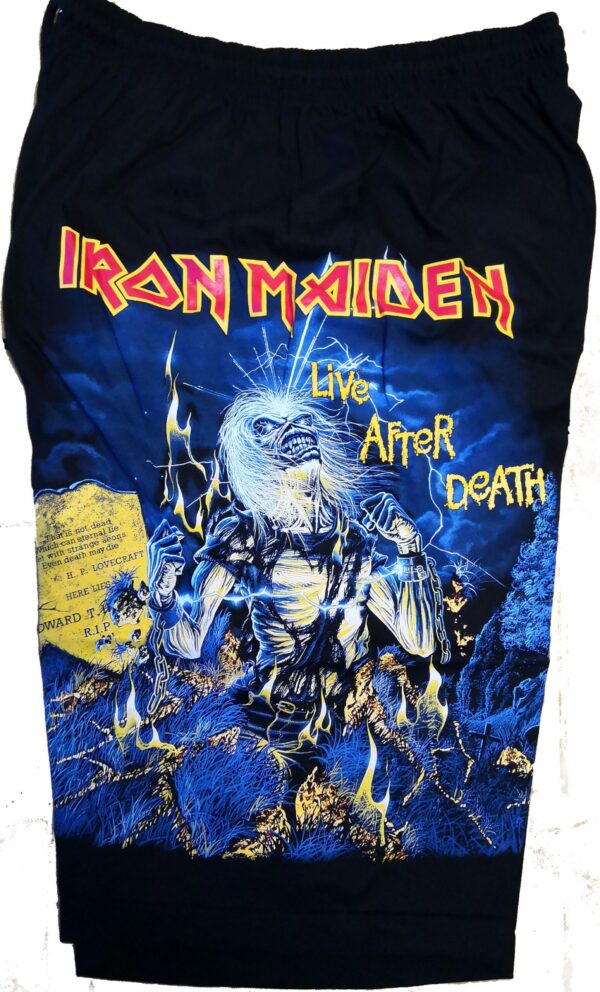 Iron Maiden shorts Live After Death