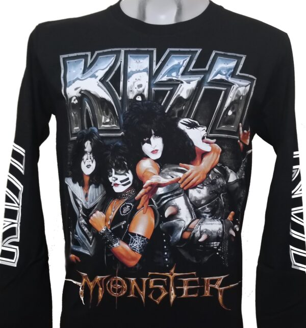 Kiss long-sleeved t-shirt Monster size L