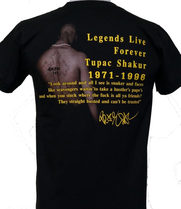 Tupac t-shirt size L - Image 2