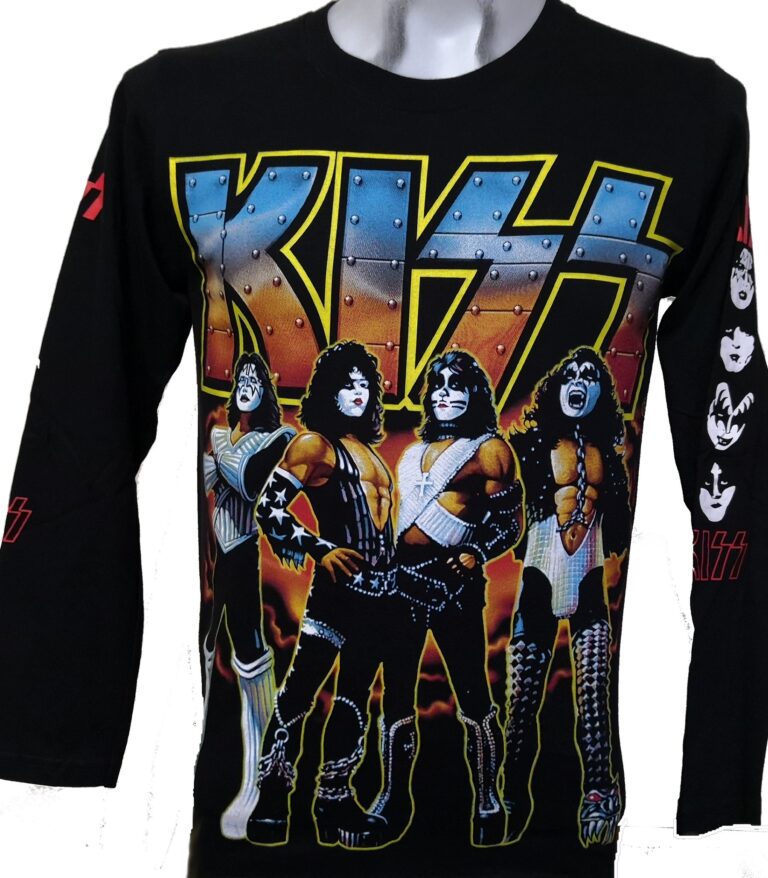 Kiss long-sleeved t-shirt size XXXL