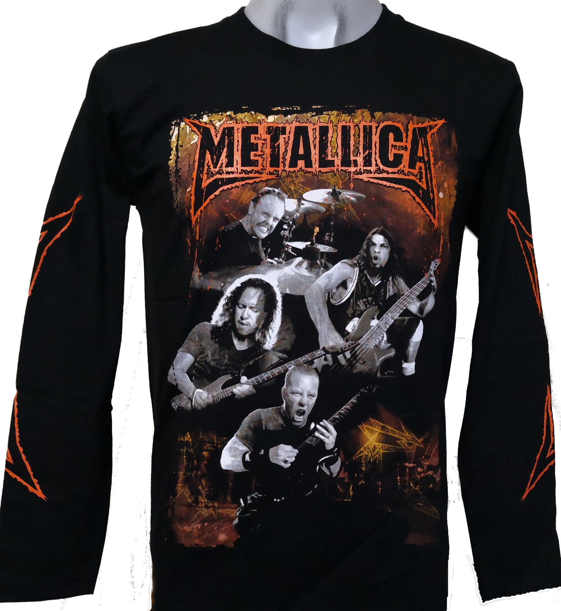 人気アイテム METALLICA メタリカ 肩幅54身幅58袖丈21着丈74 Tシャツ 