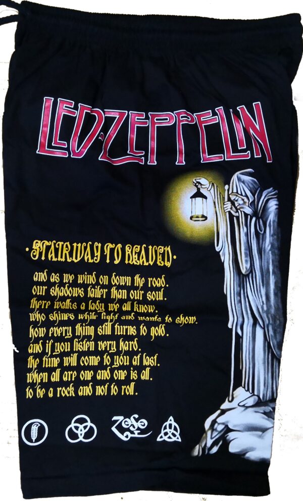 Led Zeppelin shorts Stairway to Heaven