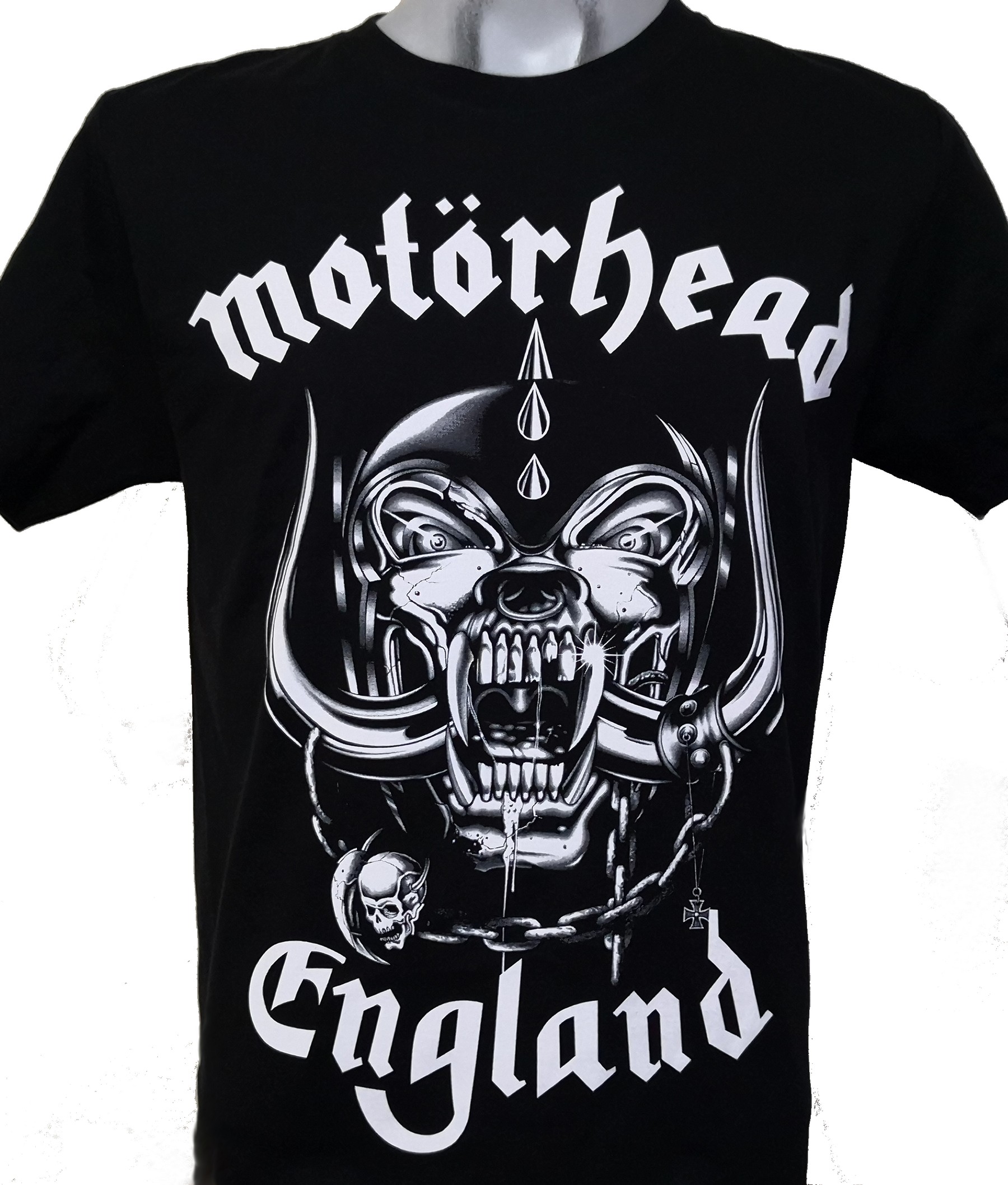 Rocks-off Herren Motorhead England T-Shirt 