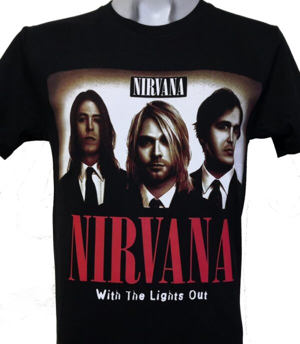 Nirvana t-shirt With the Lights Out size S