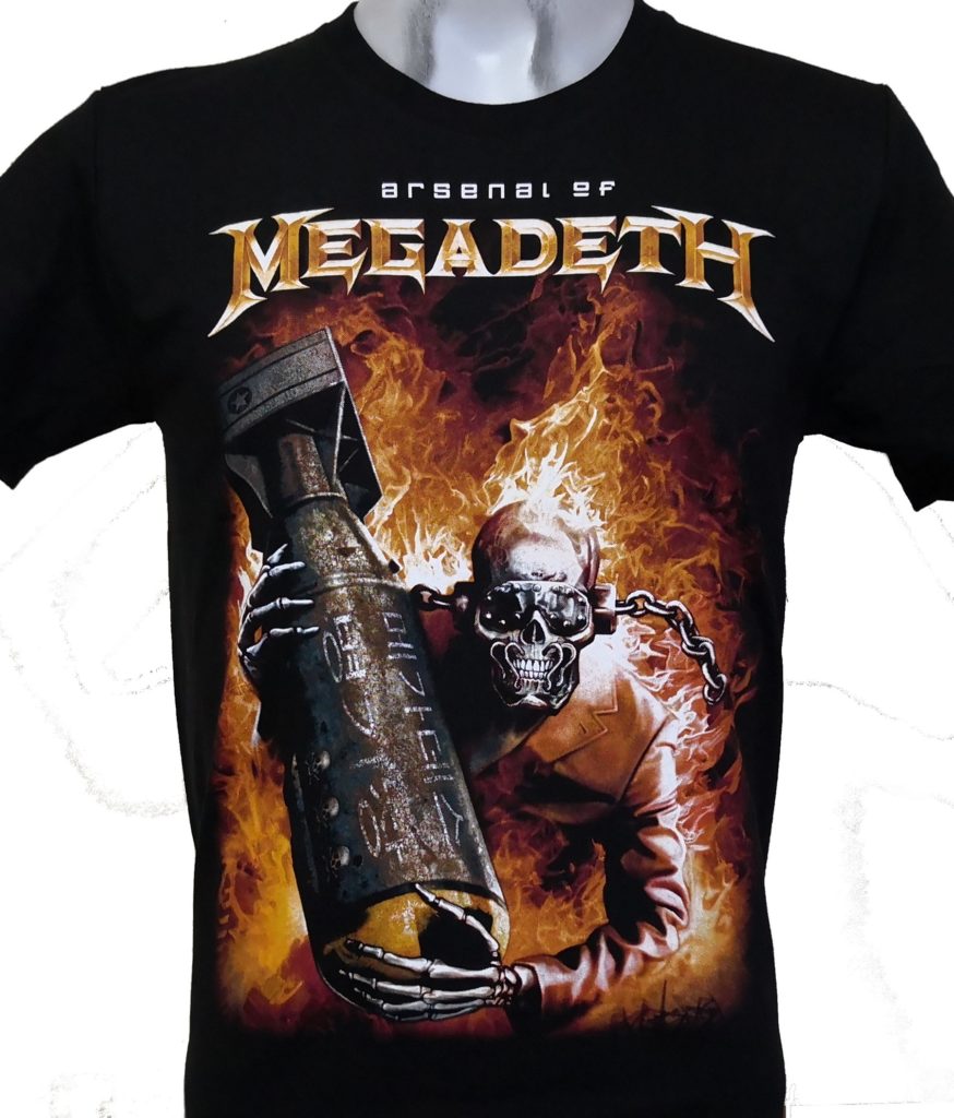 megadeth t shirt uk