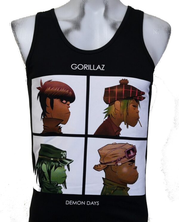 Gorillaz tank top Demon Days size L