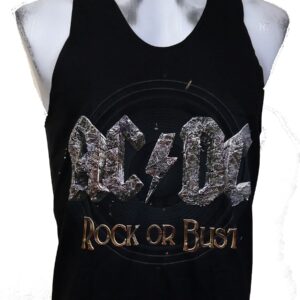 AC/DC tank top Rock or Bust size M