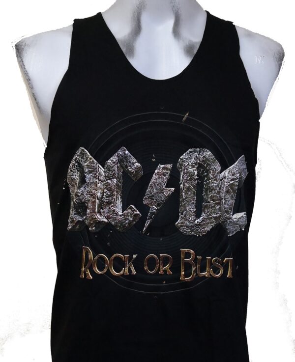 AC/DC tank top Rock or Bust size M