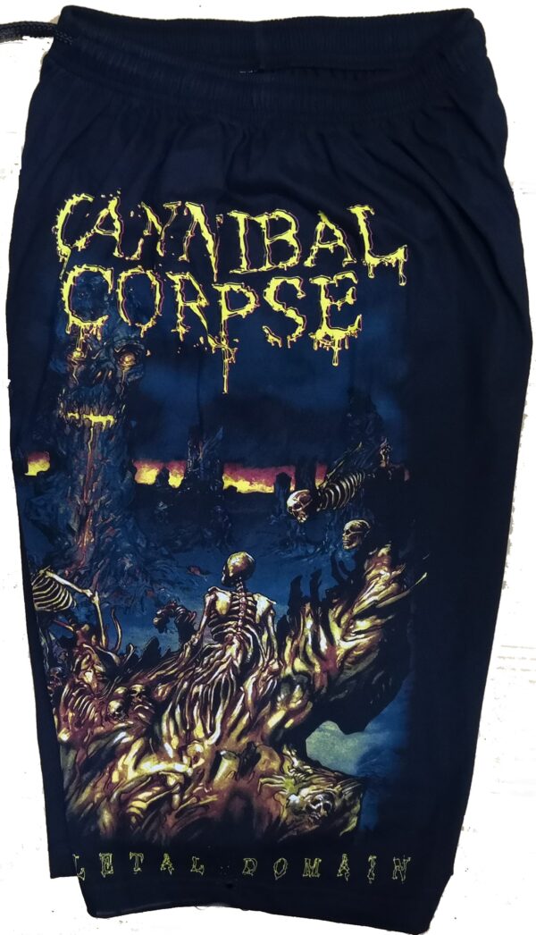 Cannibal Corpse shorts A Skeletal Domain