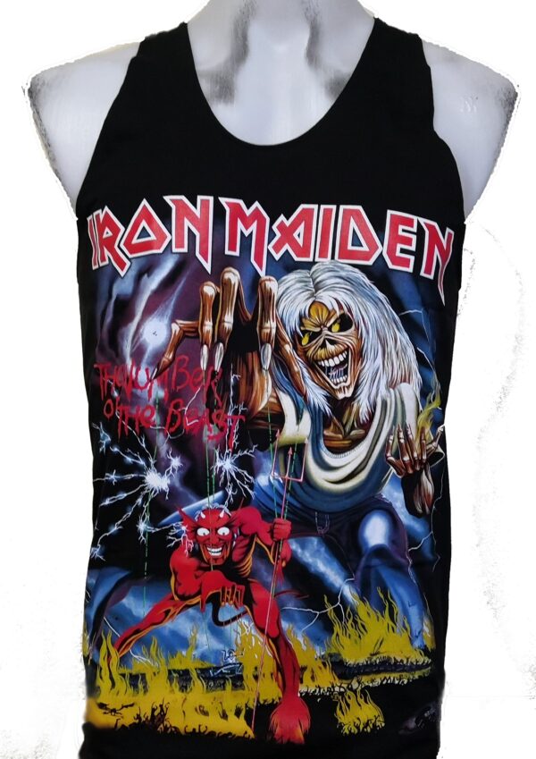 Iron Maiden tank top The Number of the Beast size M