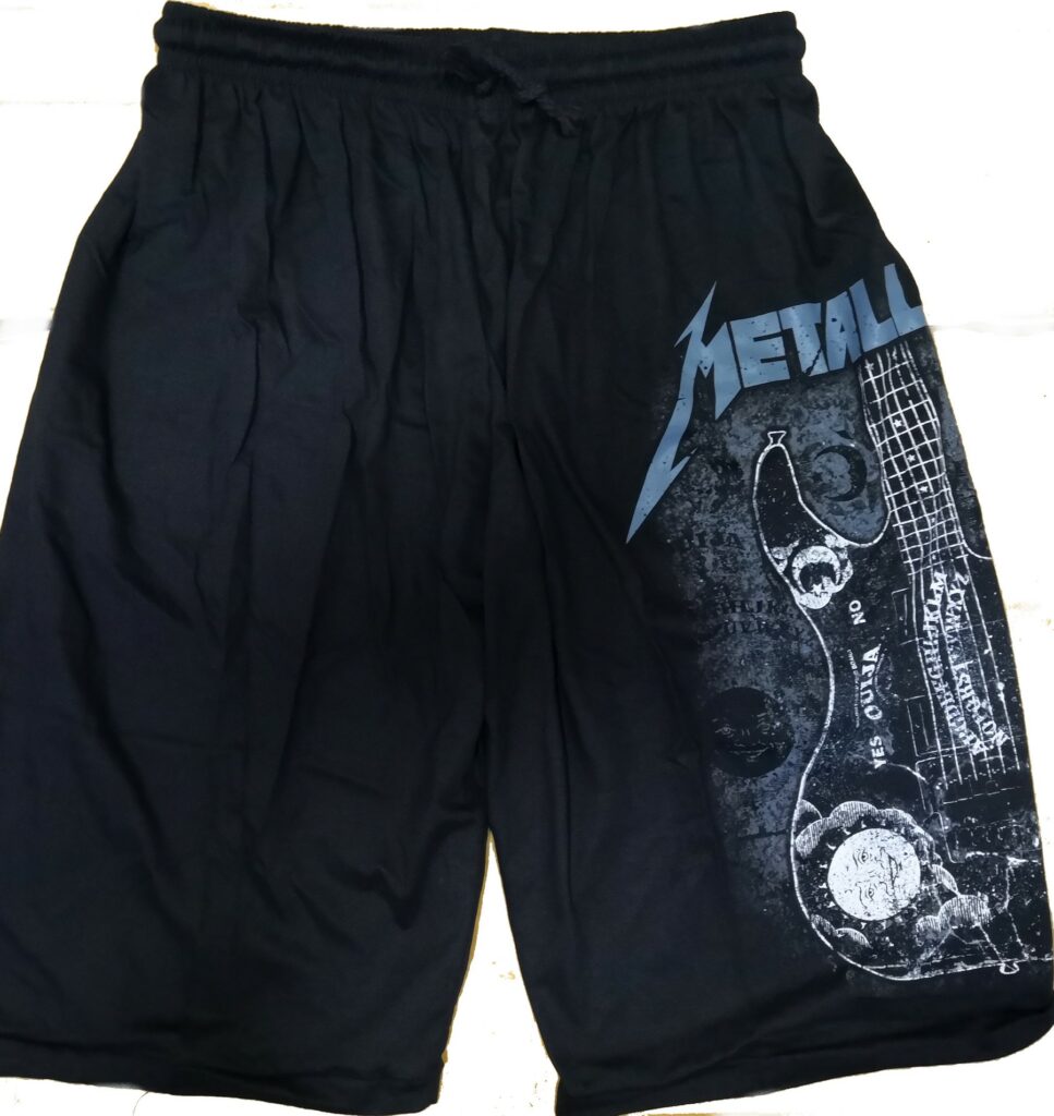 metallica shorts