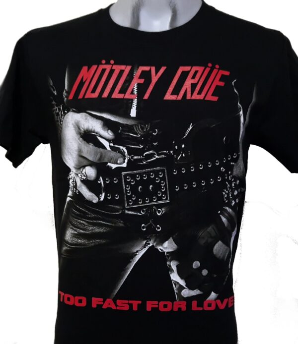 Mötley Crüe t-shirt Too Fast For Love size XL