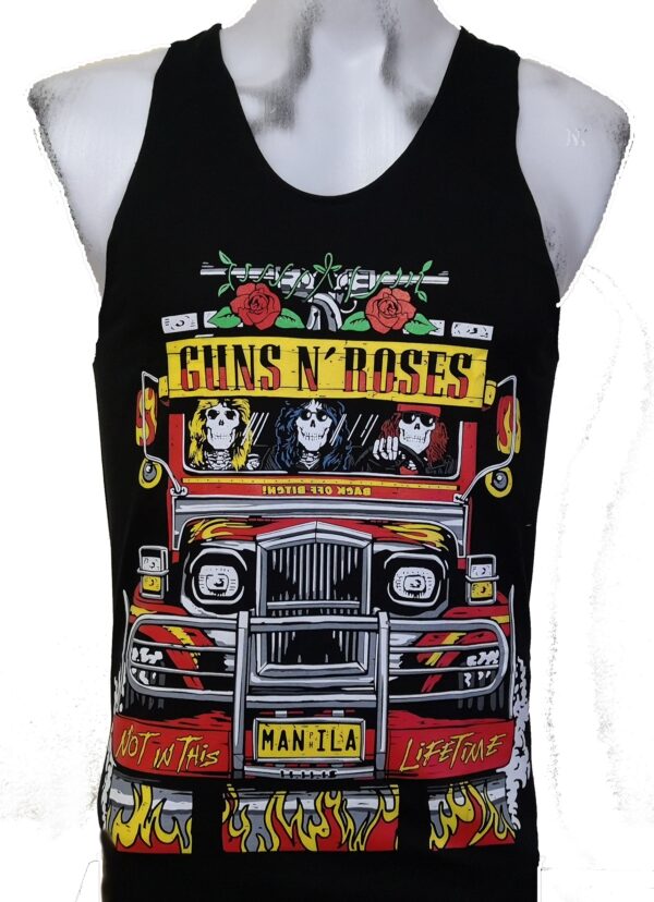 Guns `n` Roses tank top Manila size M