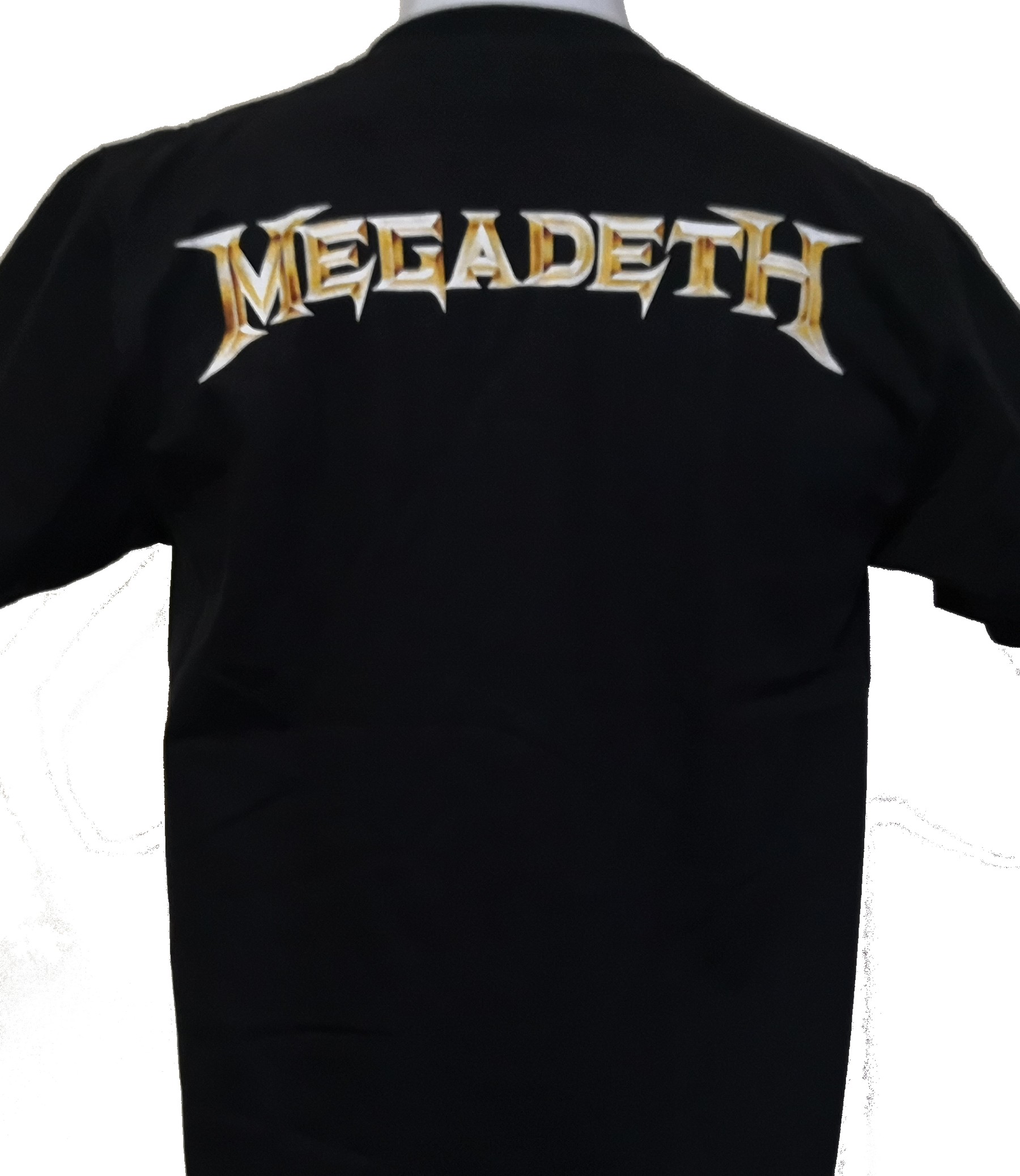 L M MEGADETH Photo S XL 2XL T-Shirt Noir