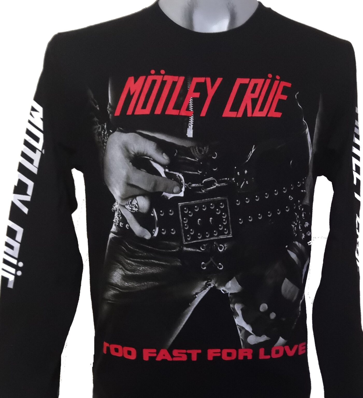 Motley Crue long-sleeved t-shirt Too Fast For Love size S – RoxxBKK