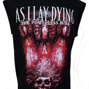 As I Lay Dying sleeveless t-shirt The Powerless Rise size L