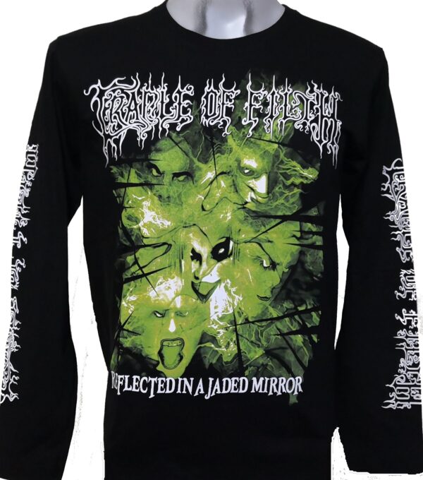 Cradle Of Filth long-sleeved t-shirt Reflected in a Jaded Mirror size XL