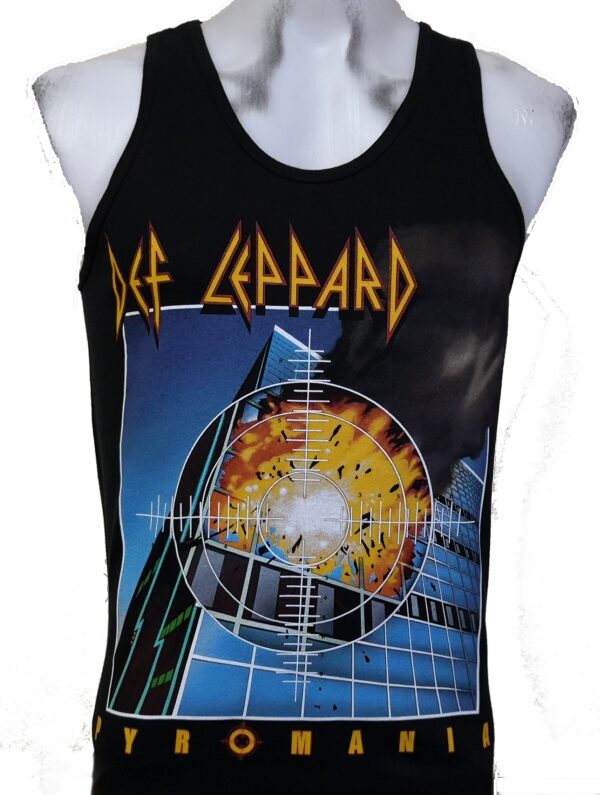Def Leppard tank top Pyromania size L