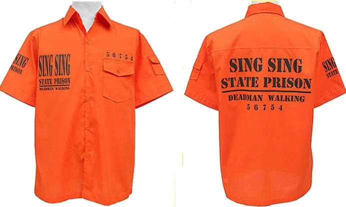 Amazon.com: Jail Inmate T Shirt Orange Orange INMATE Shirts NEW ORANGE Scru...